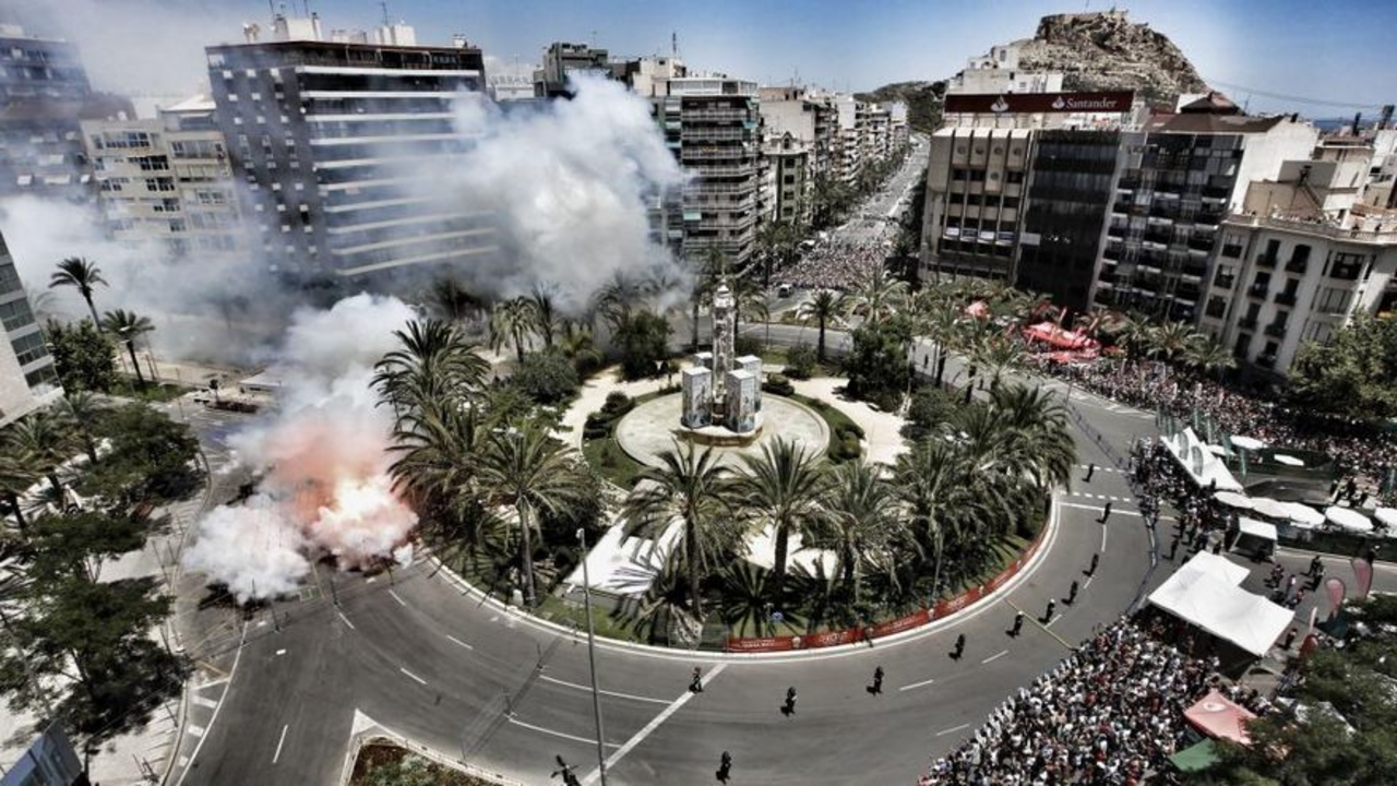 Masclet&aacute; de Hogueras en Alicante