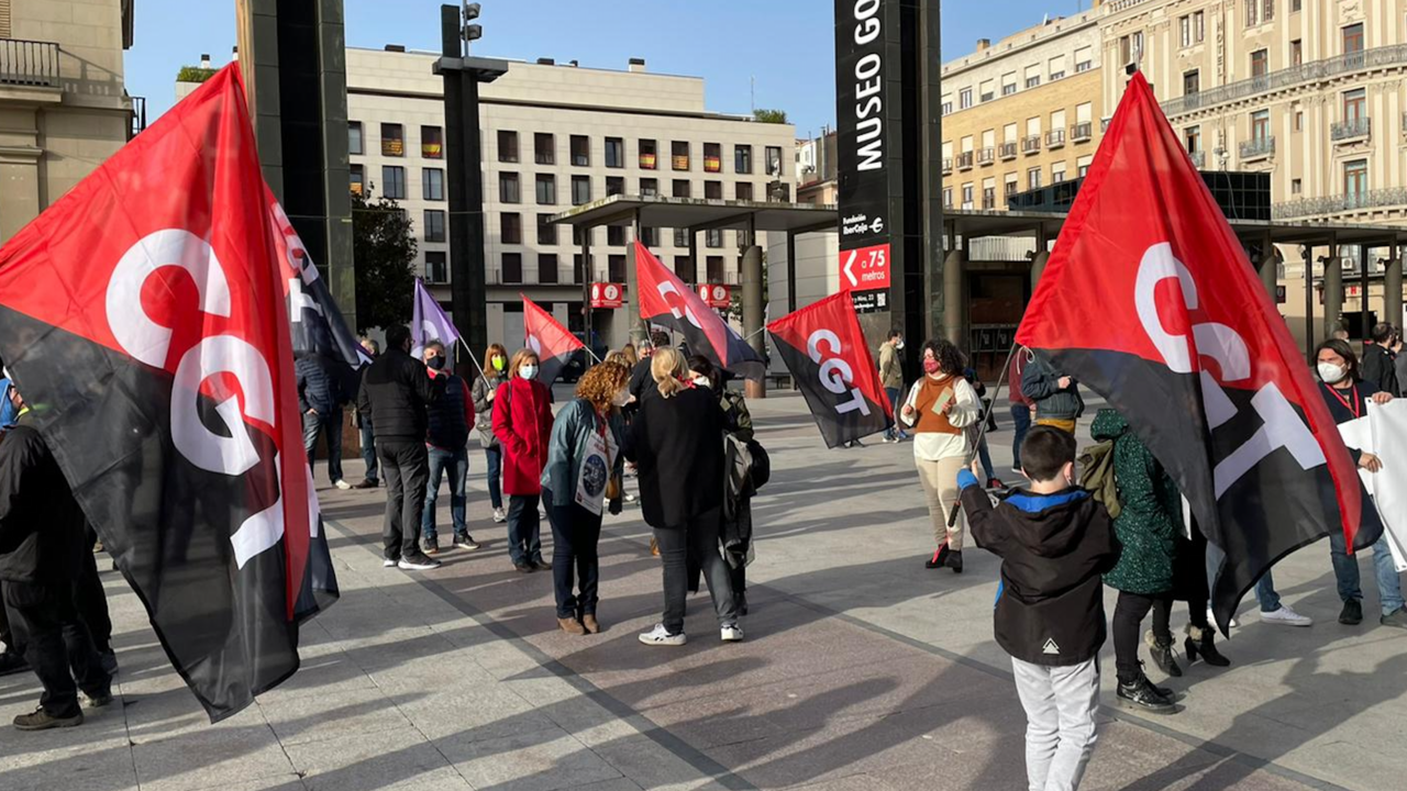 Manifestaci&oacute;n en Zaragoza