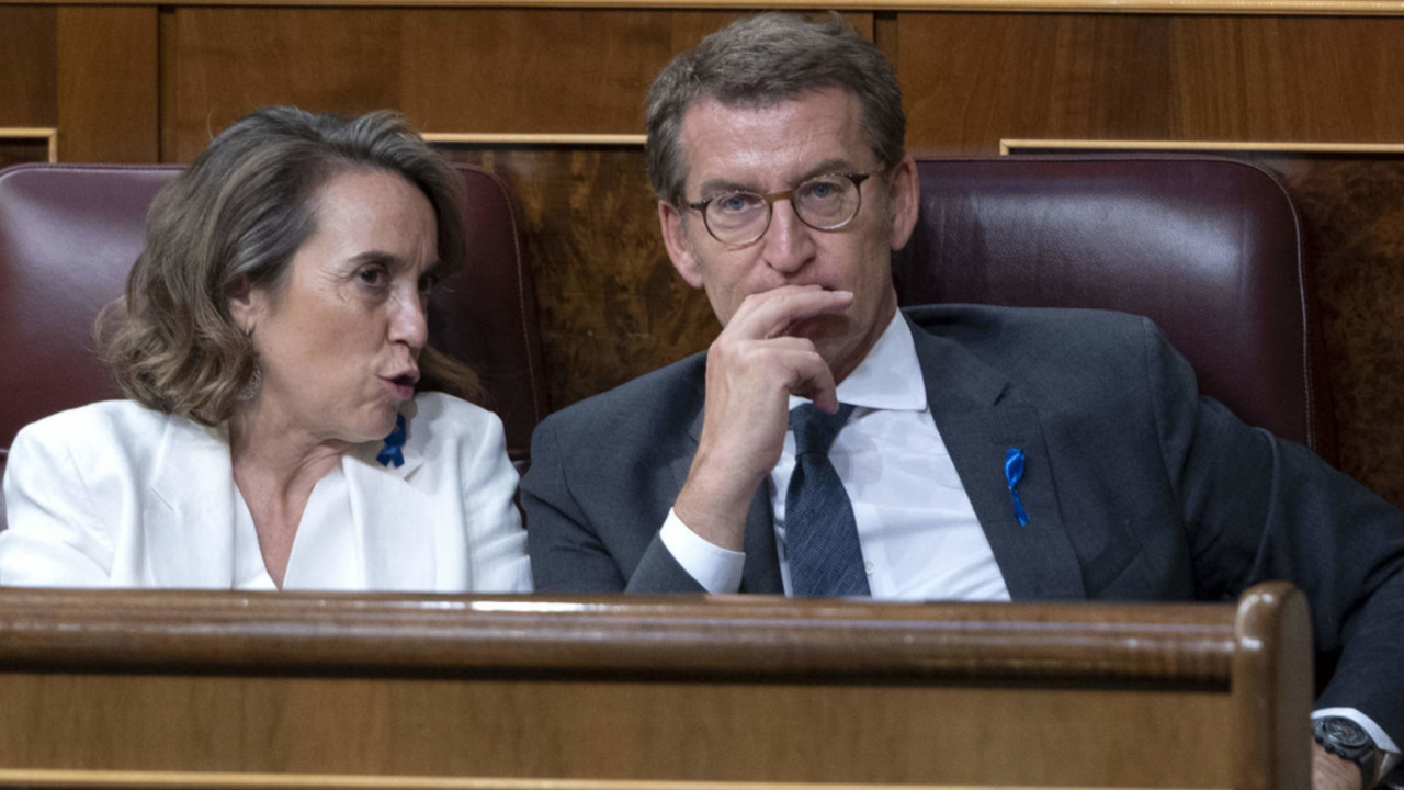 Cuca Gamarra y Alberto N&uacute;&ntilde;ez Feij&oacute;o.