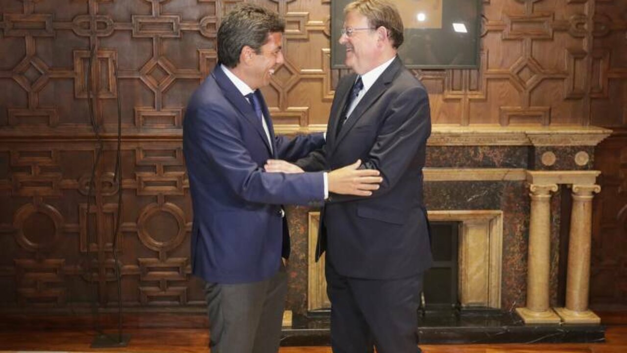 Carlos Maz&oacute;n y Ximo Puig