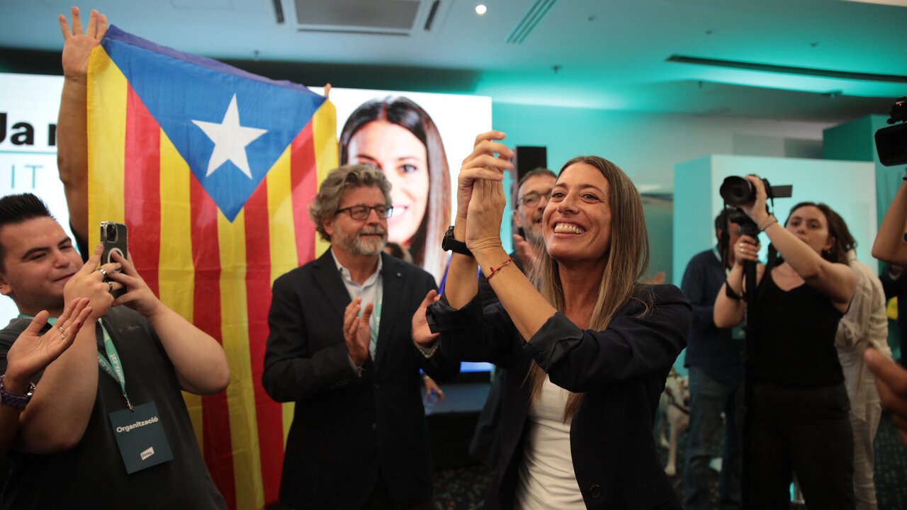 Miriam Nogueras, candidata de Junts (Foto: Kike Rinc&oacute;n / Europa Press).