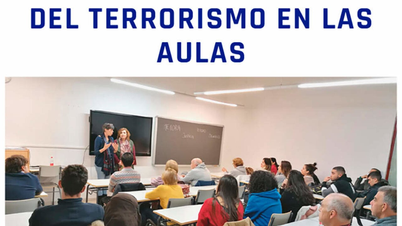Charla de v&iacute;ctimas del terrorismo.