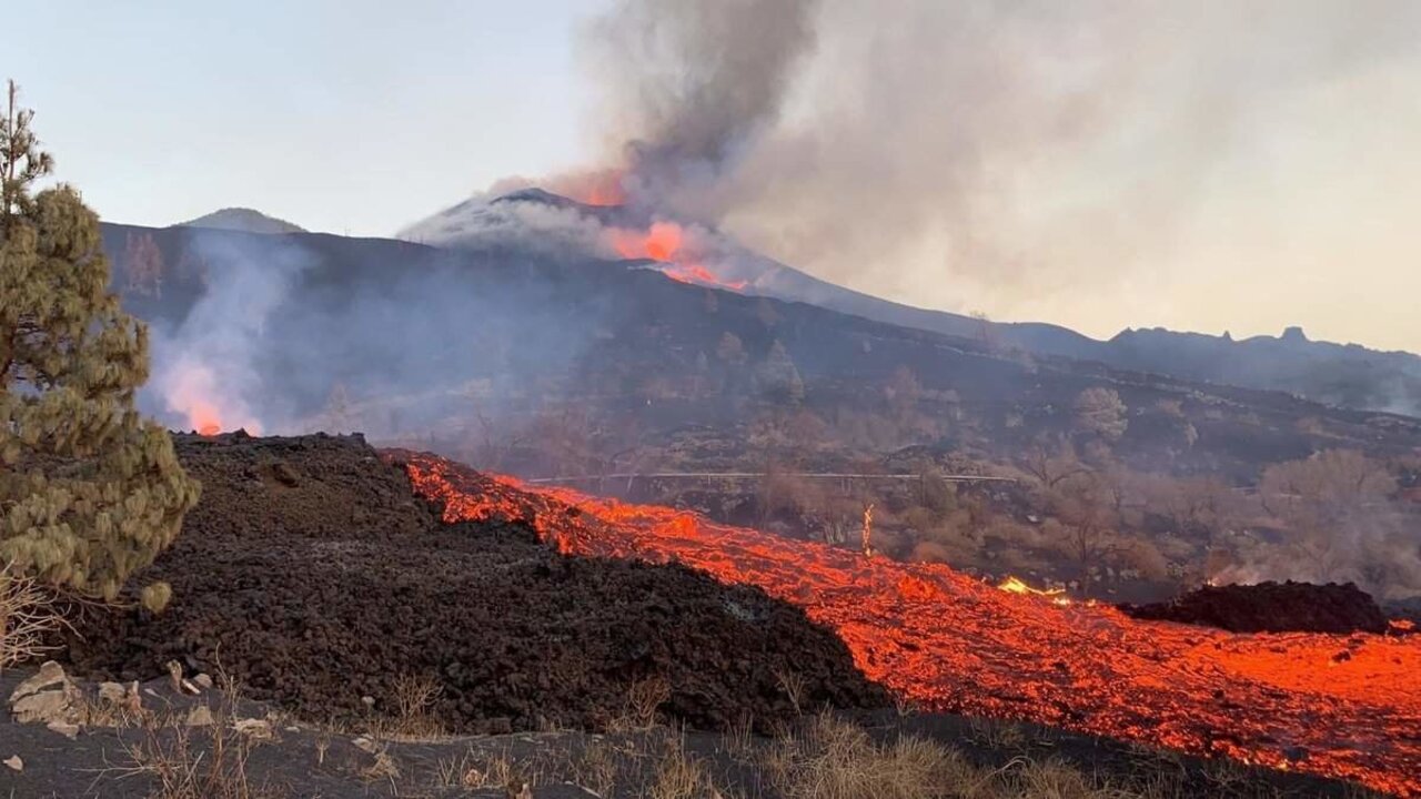 Volc&aacute;n de La Palma.