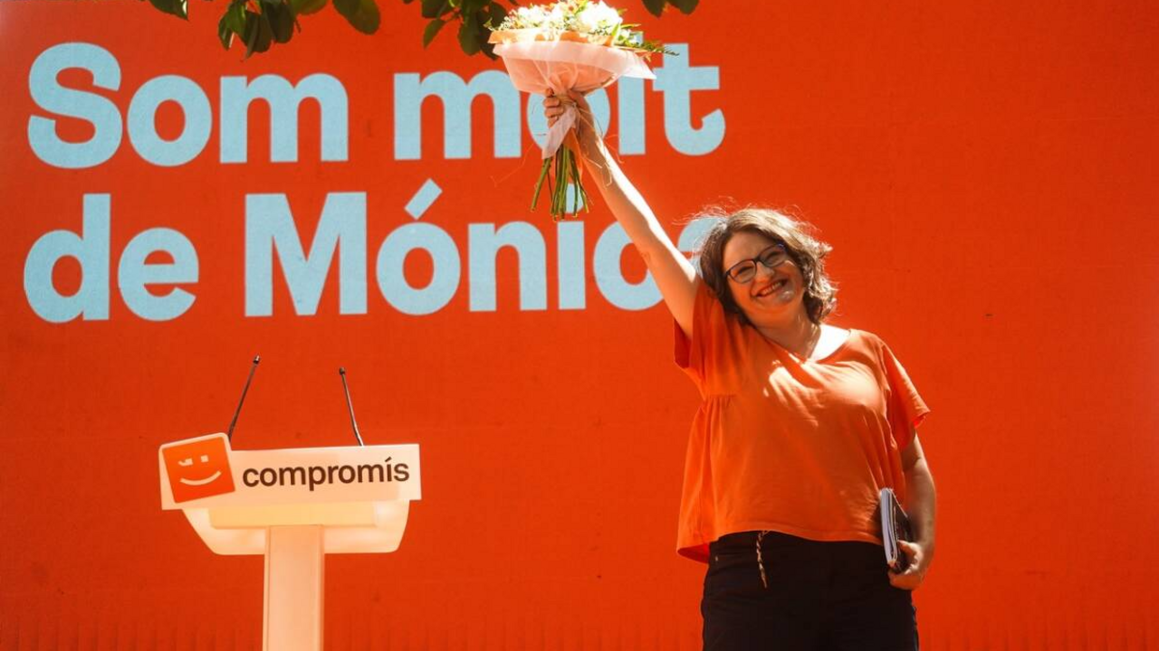 M&oacute;nica Oltra, antes de dimitir en 2022