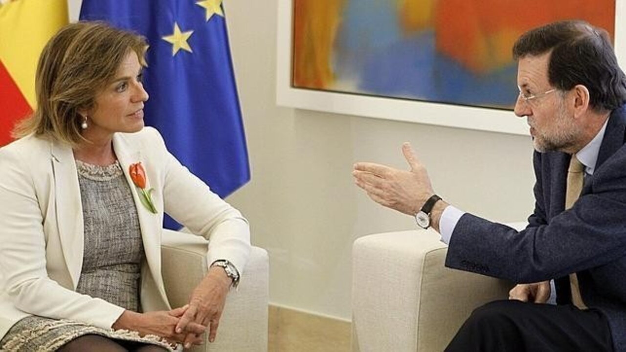 Rajoy y Ana Botella.