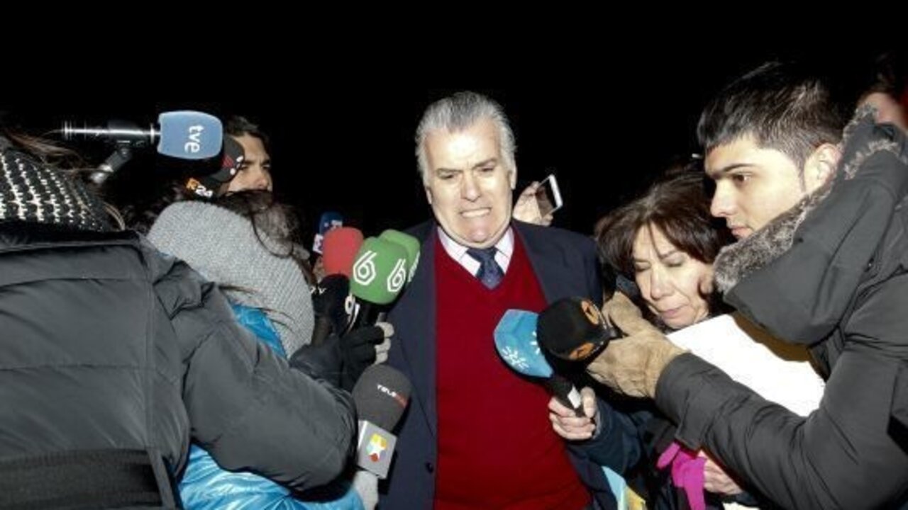 Luis B&aacute;rcenas a la salida de Soto del Real.