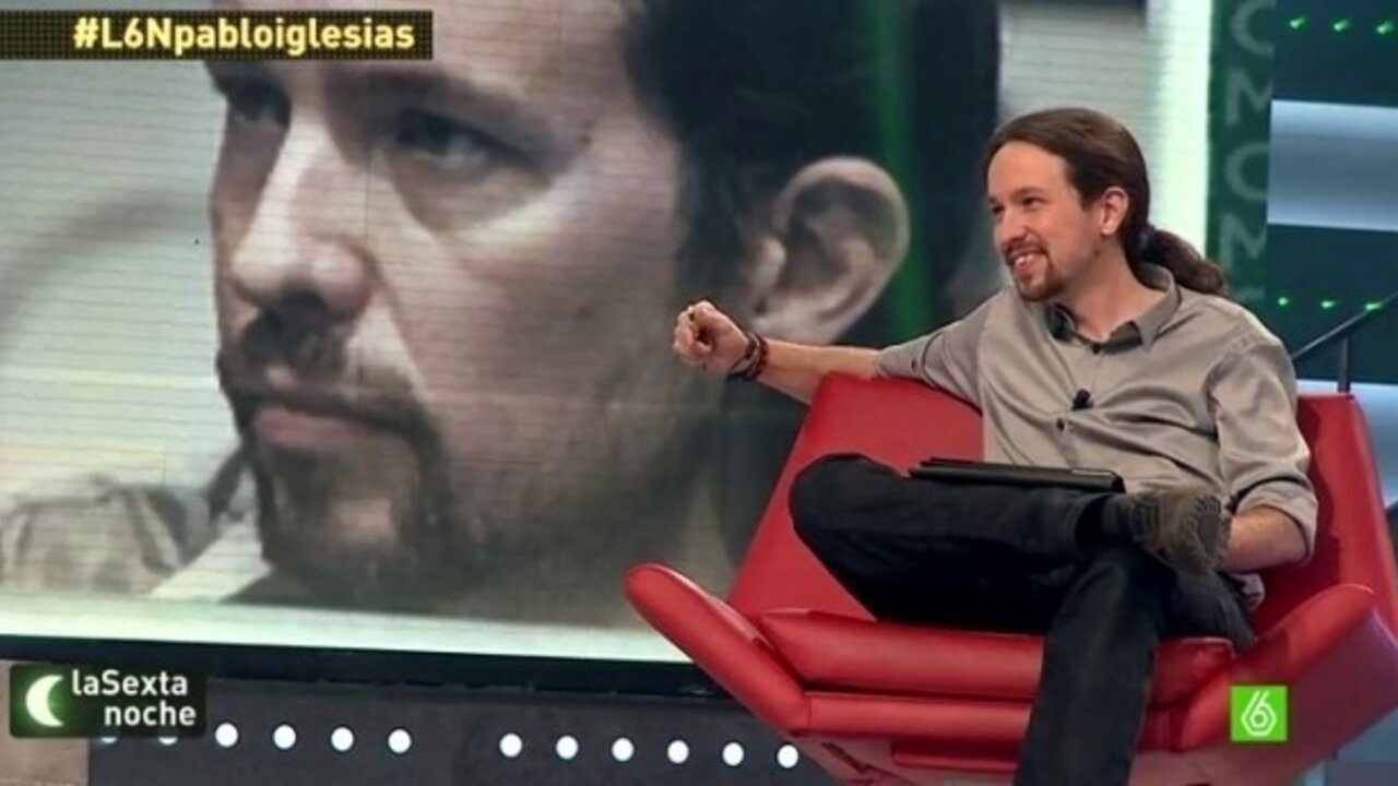 Pablo Iglesias en laSexta.