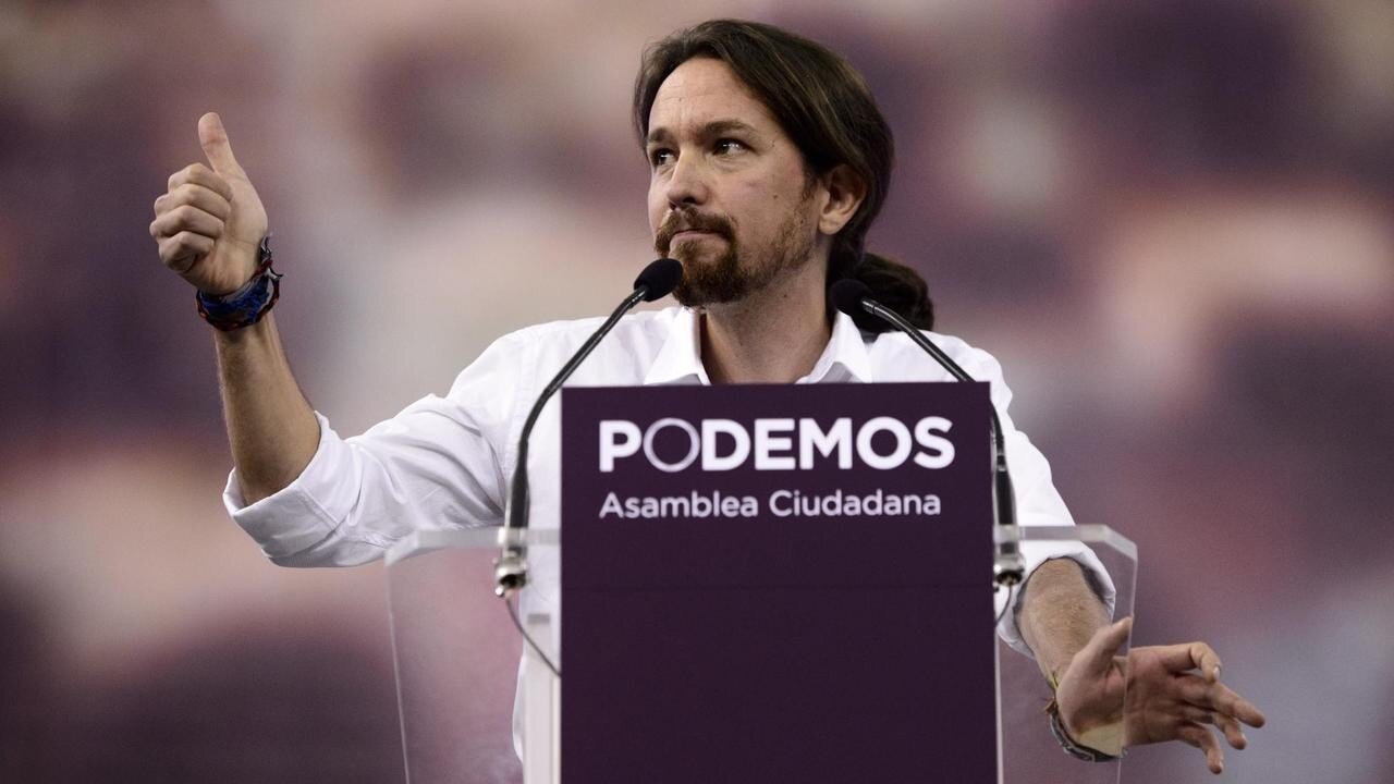 Pablo Iglesias, l&iacute;der de Podemos.