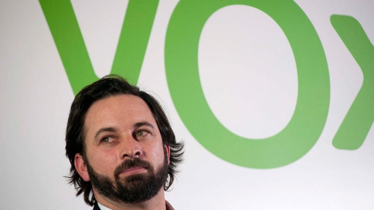 Santiago Abascal, l&iacute;der de Vox.