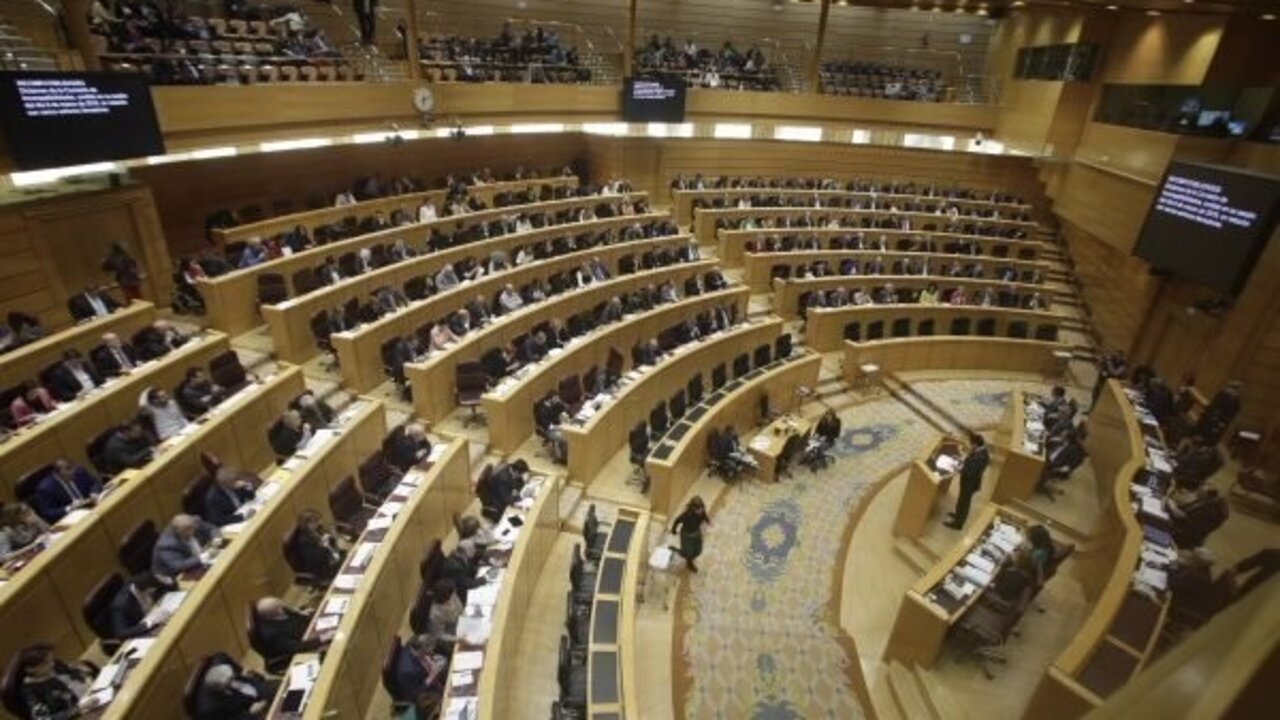 Sesi&oacute;n del pleno del Senado.