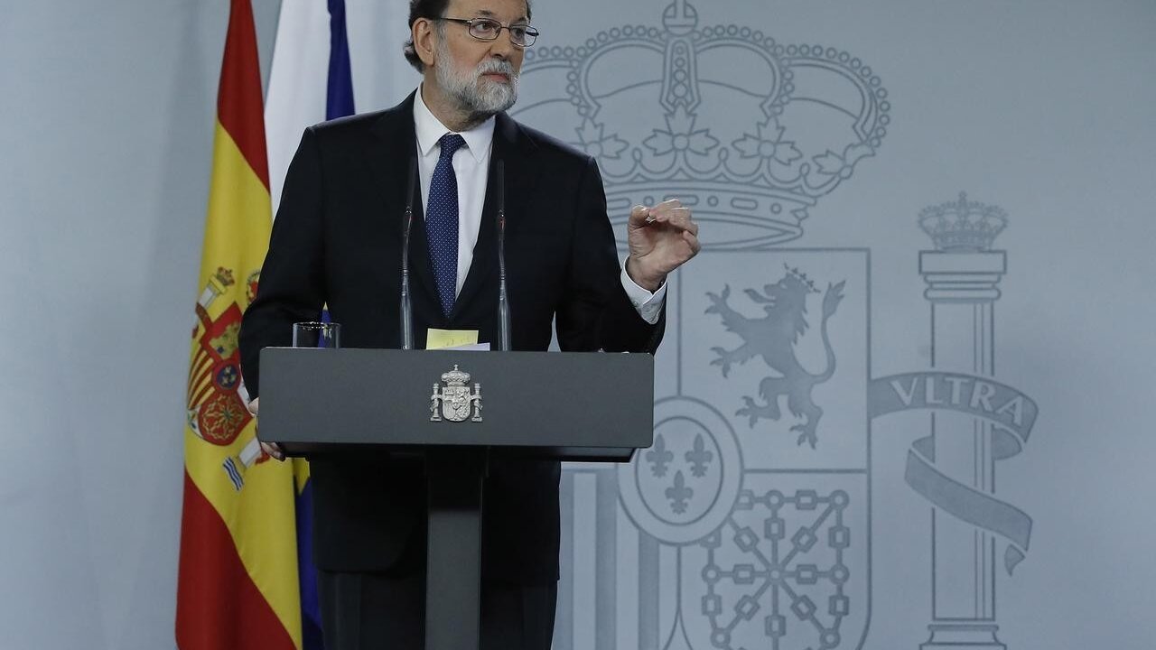 Mariano Rajoy explica las medidas en el marco del art&iacute;culo 155.
