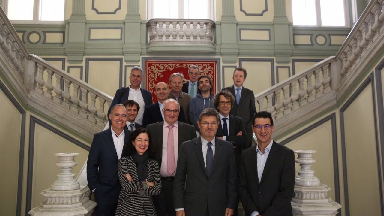 Algunos miembros del Consejo Asesor para la Innovaci&oacute;n de la Justicia.