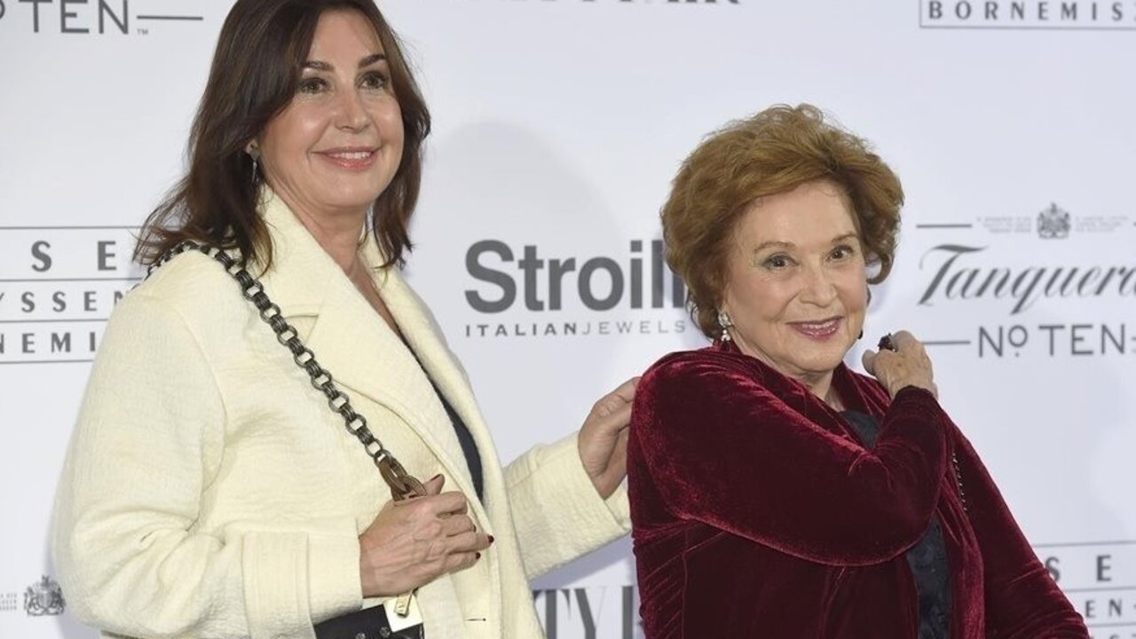 Carmen Mart&iacute;nez-Bordi&uacute; y su madre, la fallecida Carmen Franco Polo.