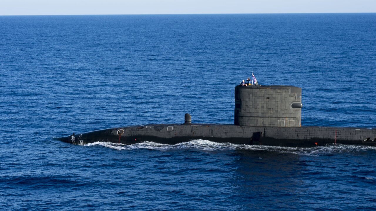 El submarino nuclear brit&aacute;nico HMS Talent.