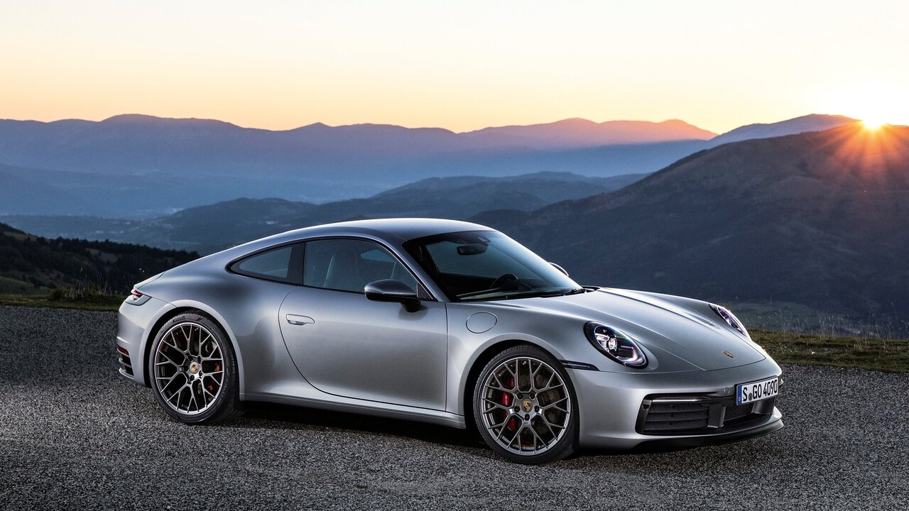Nuevo Porsche 911. Imagen lateral