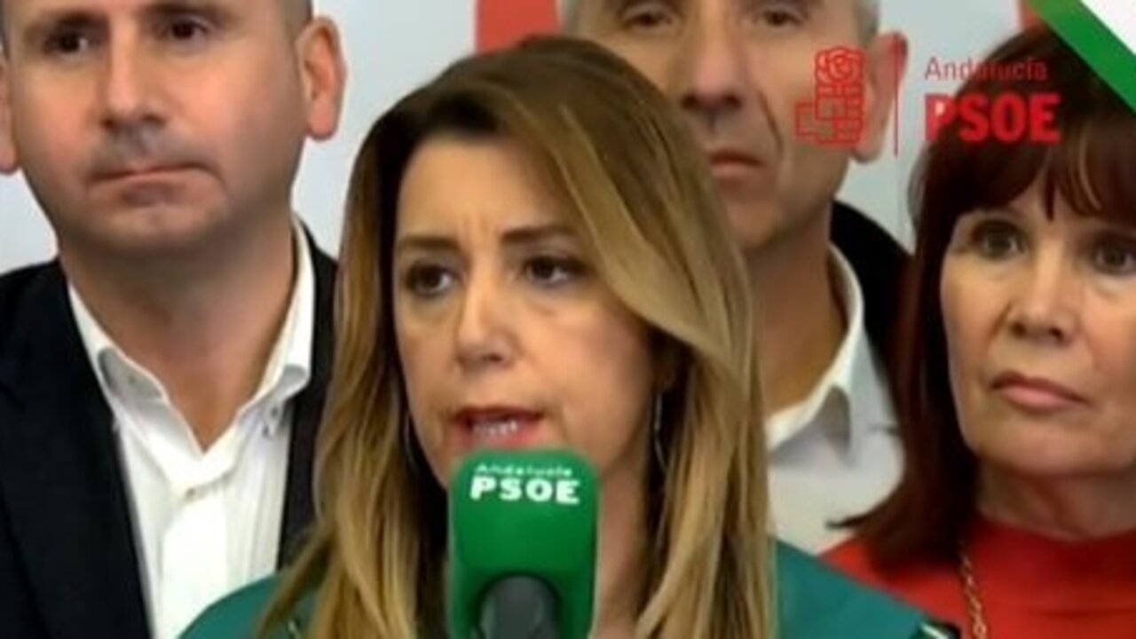Susana D&iacute;az valora los resultados de las elecciones auton&oacute;micas.