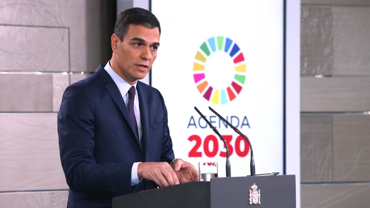 Pedro S&aacute;nchez anuncia la convocatoria de elecciones.