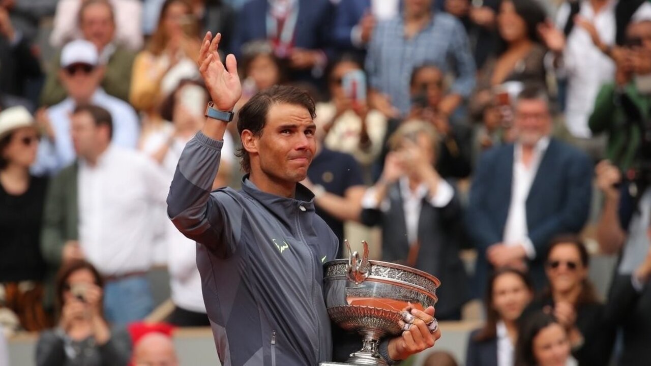 Rafa Nadal, tras ganar Roland Garros por duod&eacute;cima vez.