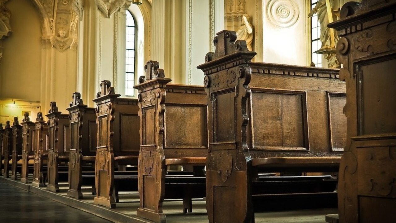 Interior de una Iglesia.