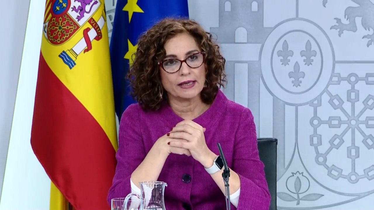 Mar&iacute;a Jes&uacute;s Montero, ministra de Hacienda.