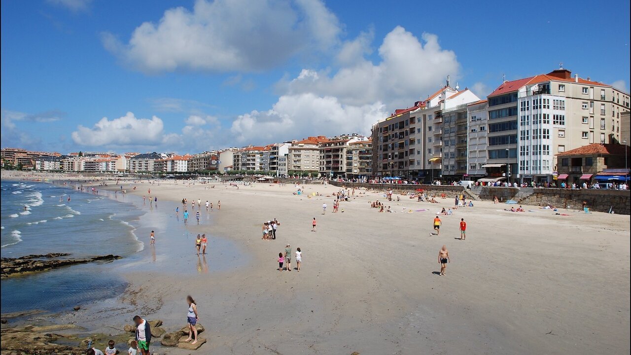 Playa de Sangenjo, Pontevedra