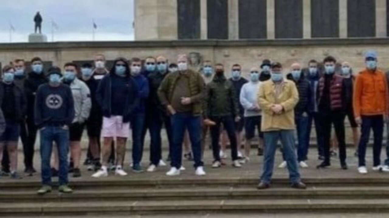 Hooligans ingleses.