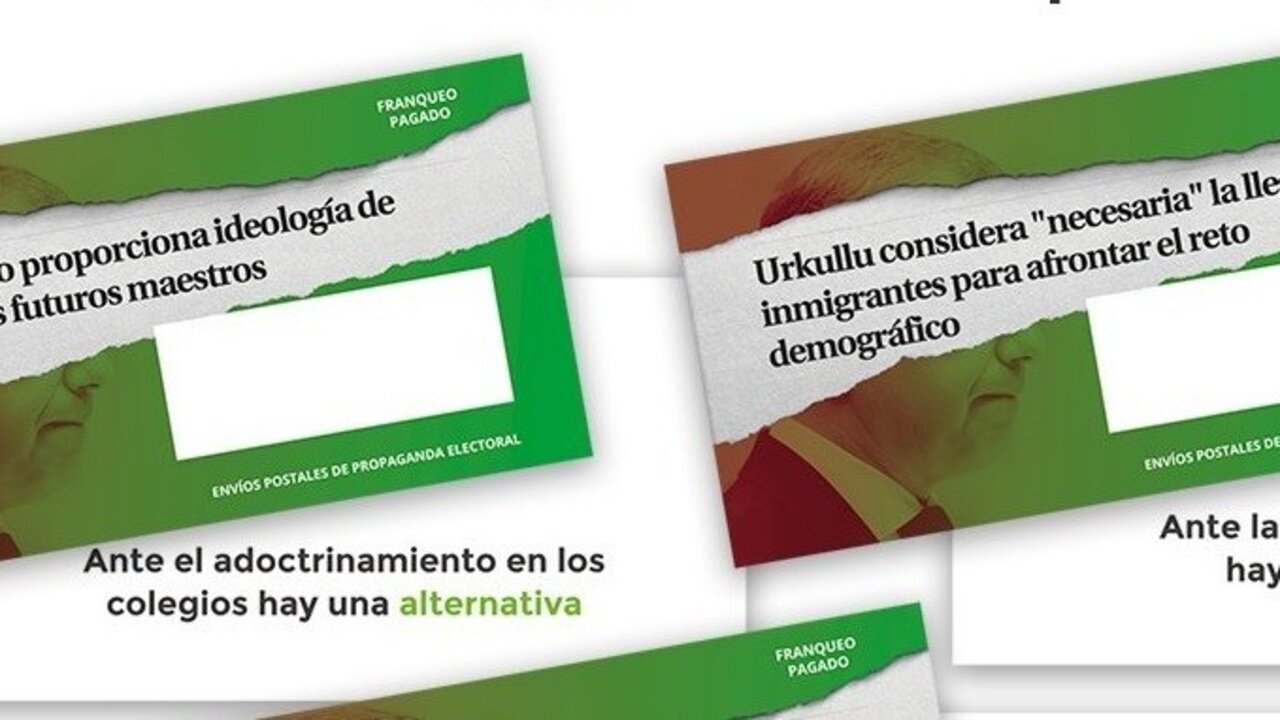 Propaganda electoral de Vox.