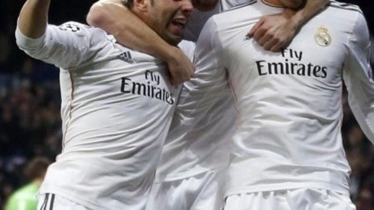 Jugadores del Real Madrid.