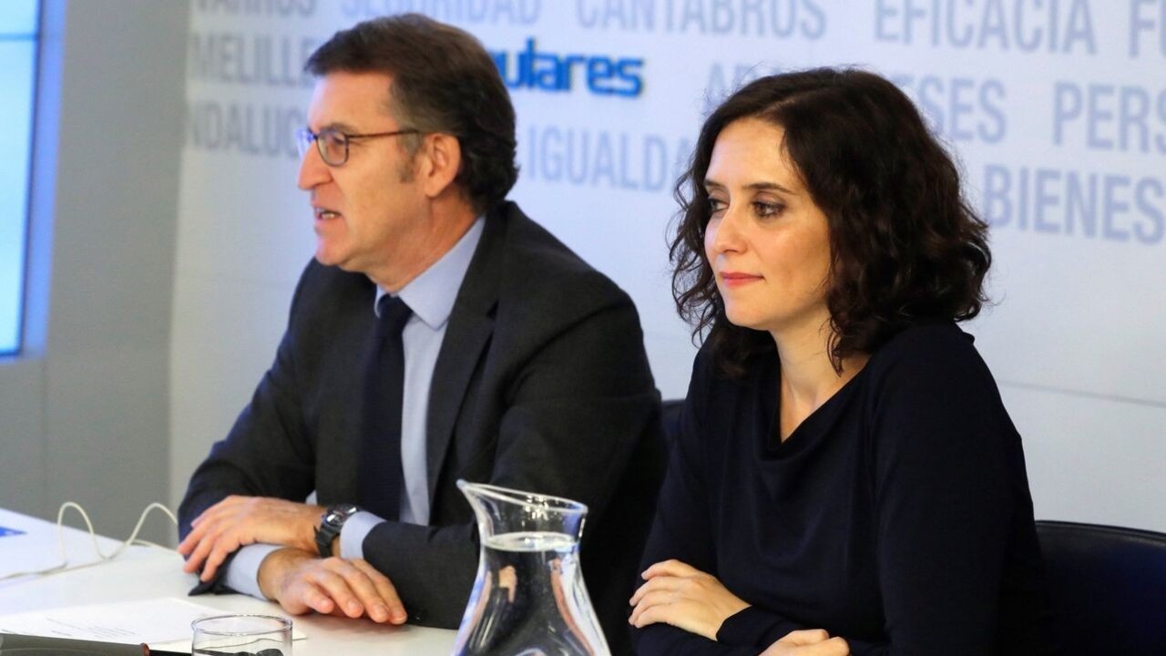Feij&oacute;o y Ayuso.