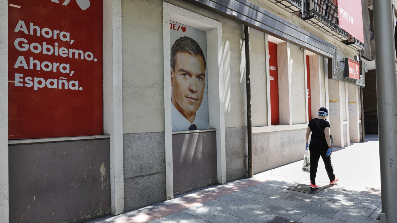 Sede del PSOE en la calle Ferraz de Madrid.