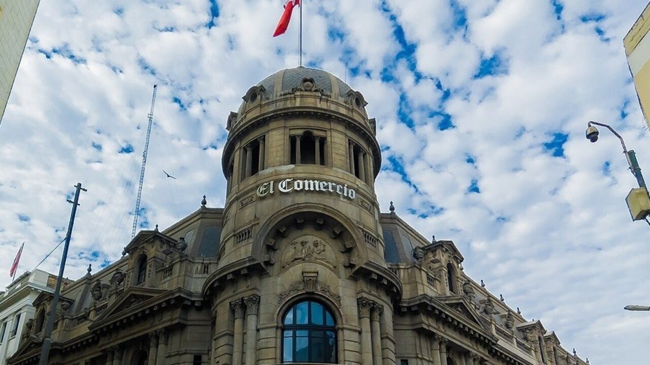 Sede de El Comercio en Lima, Per&uacute; (Foto: Smarthar22).