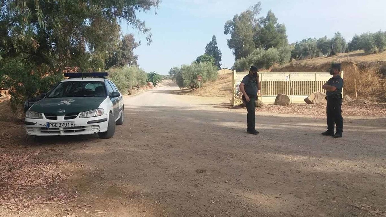 Efectivos de la Guardia Civil. 5/6/2021