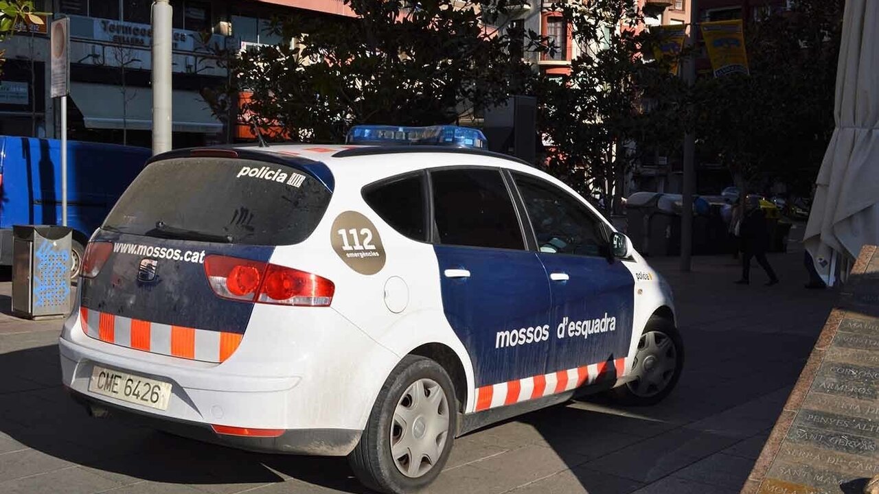 Coche de Mossos D'esquadra.