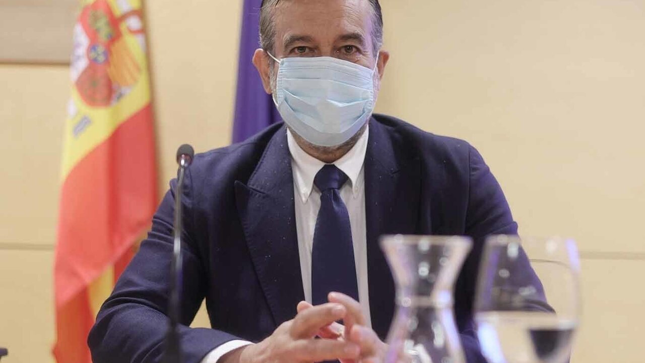 El consejero de Justicia, Interior y V&iacute;ctimas en funciones de la Comunidad de Madrid, Enrique L&oacute;pez. 28/5/2021
