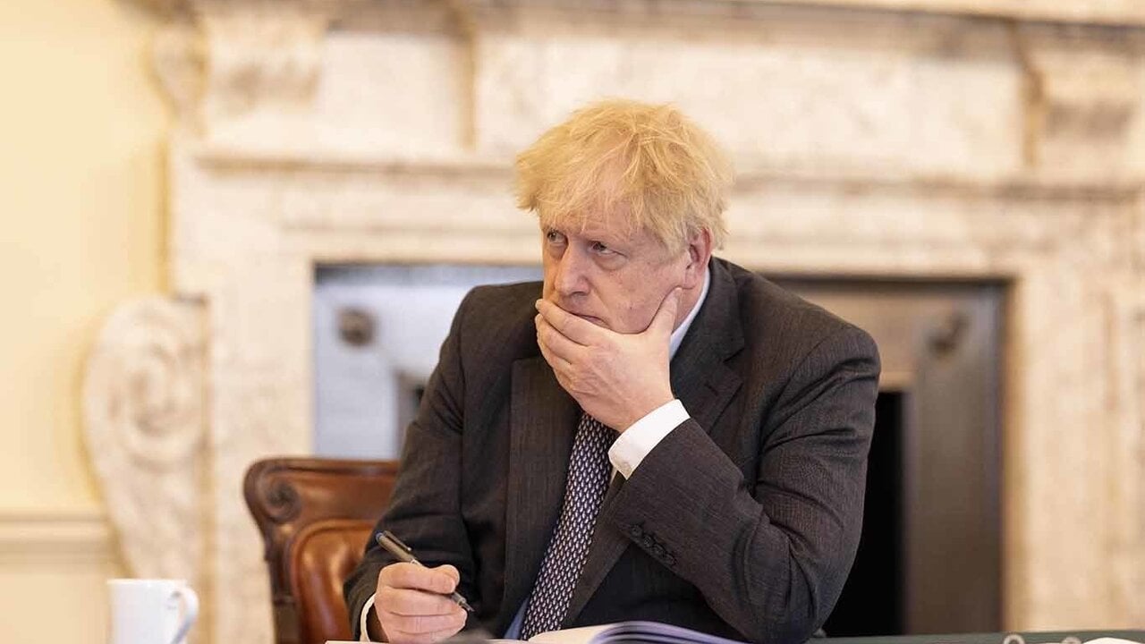 Boris Johnson. 20/4/2021