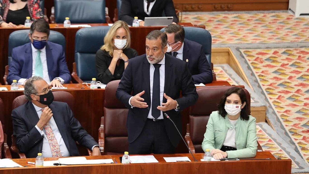 El consejero de Presidencia, Justicia e Interior, Enrique L&oacute;pez. 8/7/2021