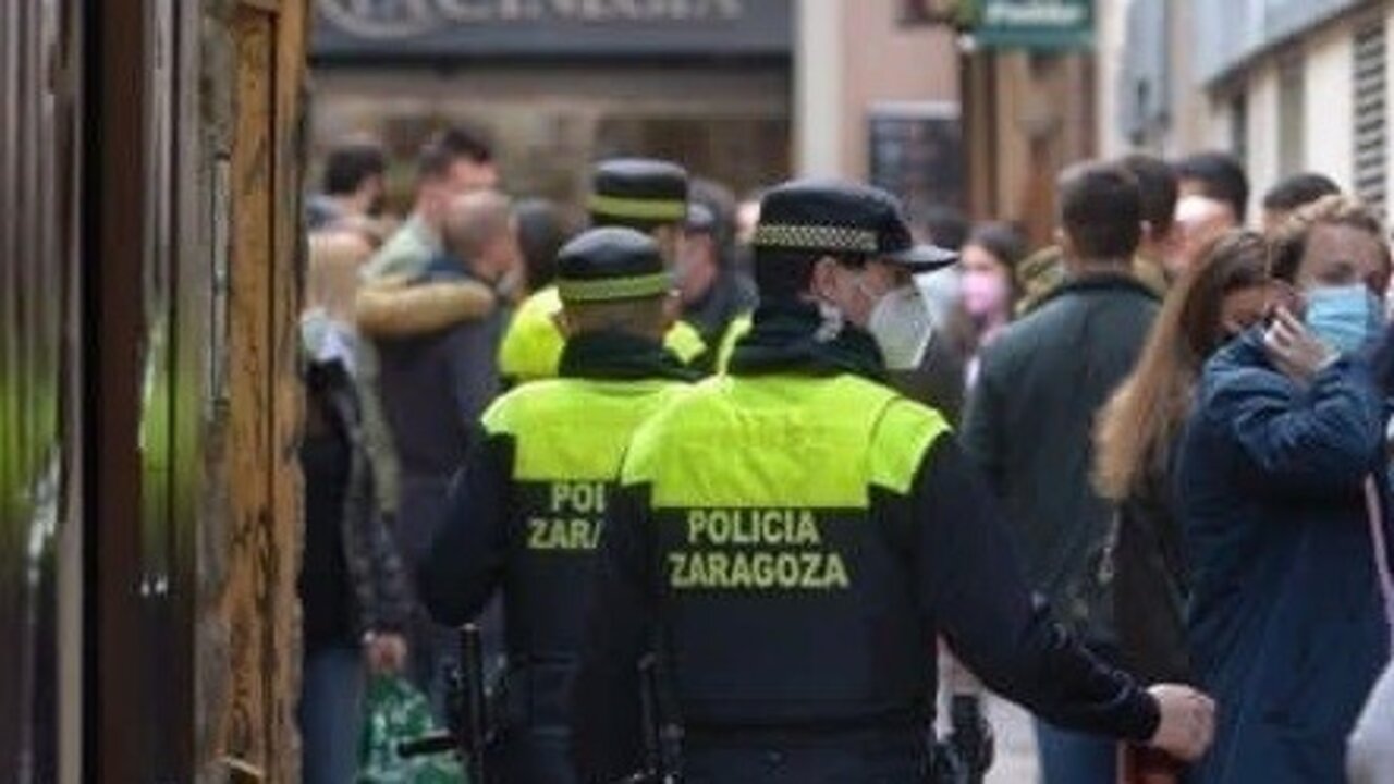 Polic&iacute;a Local de Zaragoza (Foto: Daniel P&eacute;rez / Europa Press).