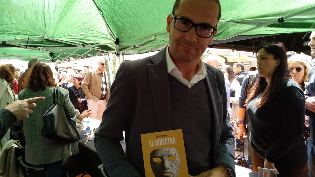 David Jiménez con su libro 'El Director' | Europa Press