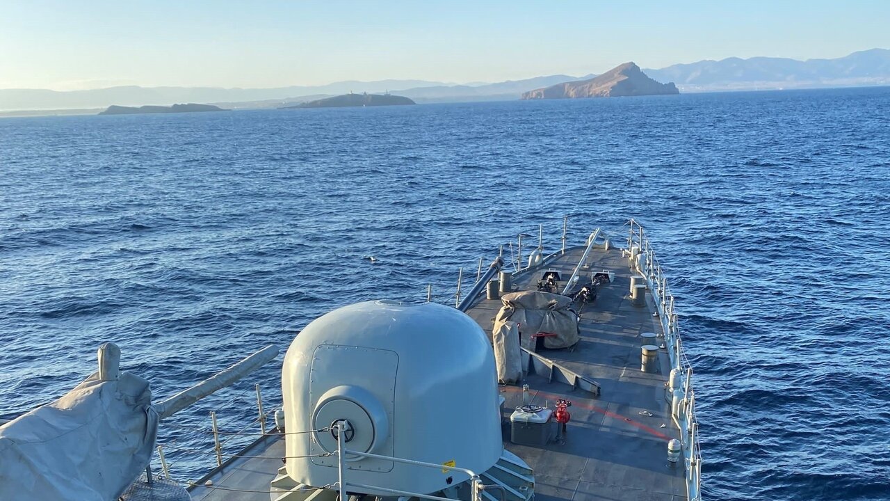 El patrullero Medas inicia su misi&oacute;n en el Estrecho de Gibraltar