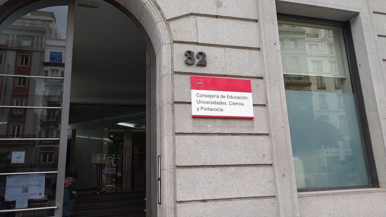 Consejer&iacute;a de Educaci&oacute;n de la Comunidad de Madrid.