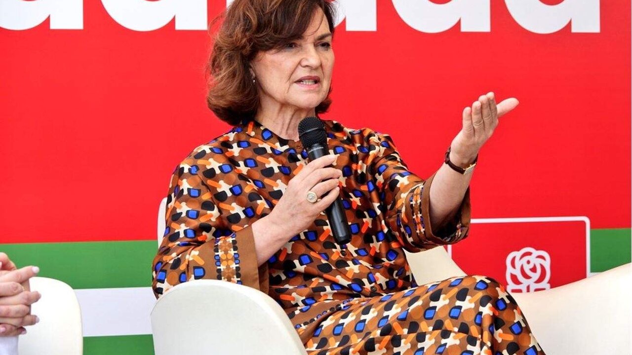Carmen Calvo.