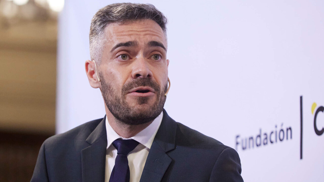 El portavoz Federal del PSOE, Felipe Silicia, durante el Encuentro Informativo de EuropaPress en la Fundaci&oacute;n Cajasol, a 5 de abril de 2022 en Sevilla (Andaluc&iacute;a, Espa&ntilde;a)

