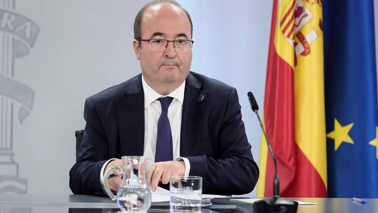 El ministro de Cultura y de Deporte, Miquel Iceta.