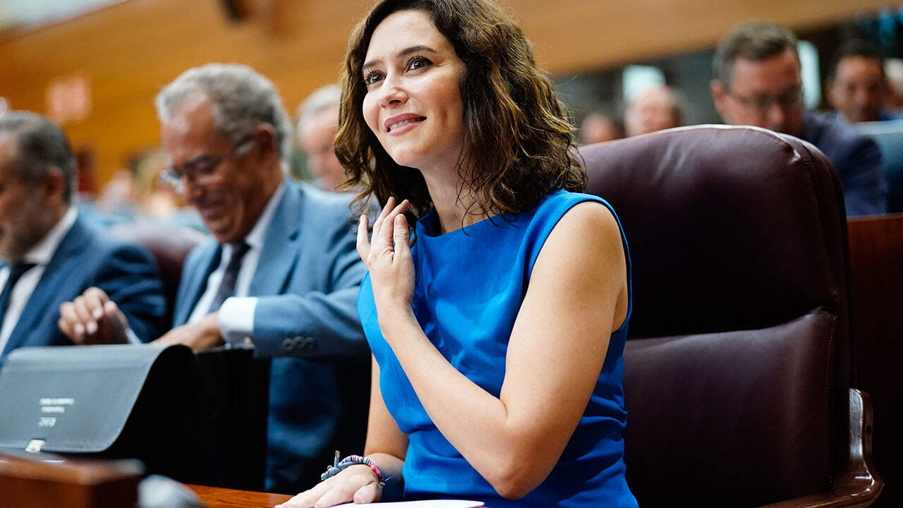 Isabel D&iacute;az Ayuso. Debate de la Regi&oacute;n. Madrid 12 de septiembre de 2022