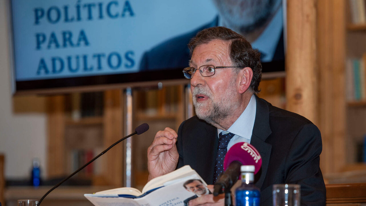 El expresidente del Gobierno Mariano Rajoy.