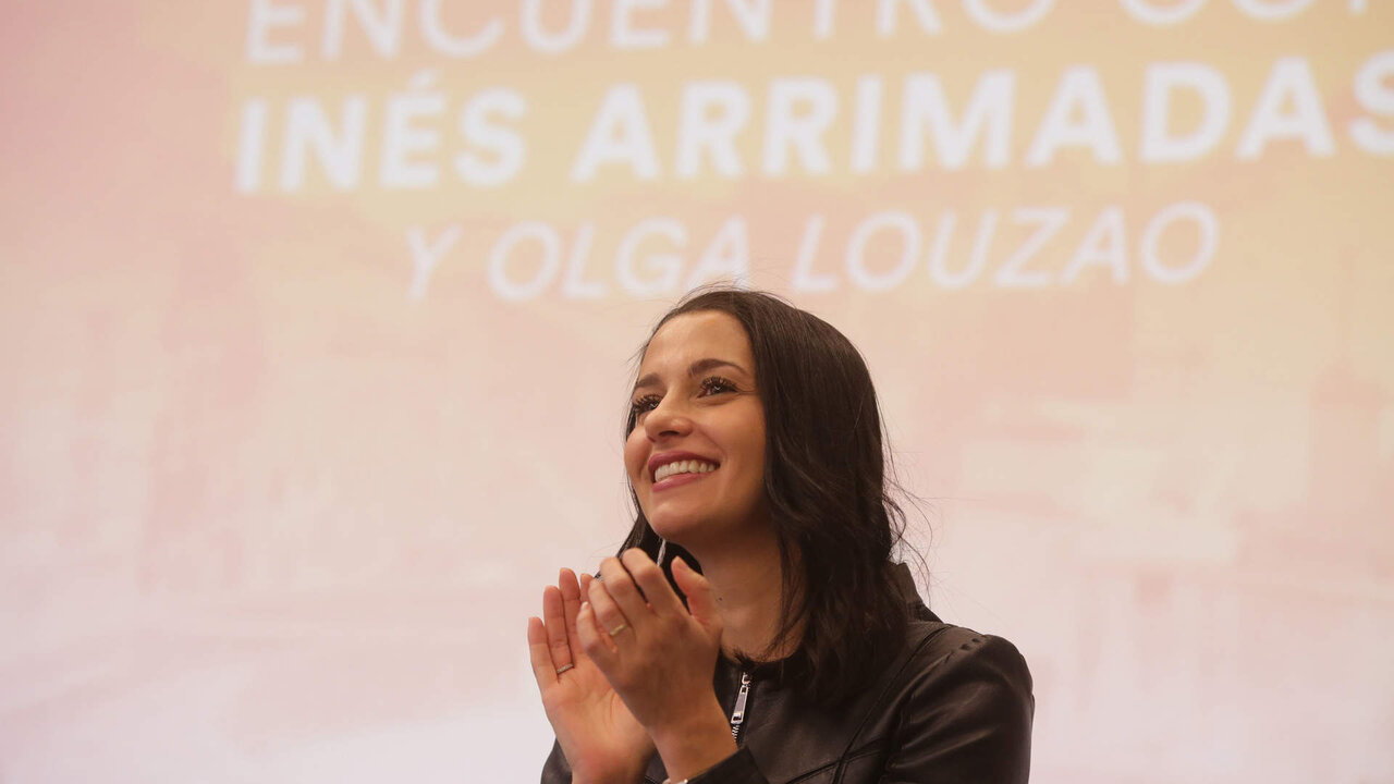 Lugo. La Presidenta nacional de Ciudadanos, Ines Arrimadas, visita la ciudad junto a los concejales Olga Louzao y Juan Vidal y mantiene un encuentro con la militancia en el Hotel Mendez Nu&ntilde;ez.