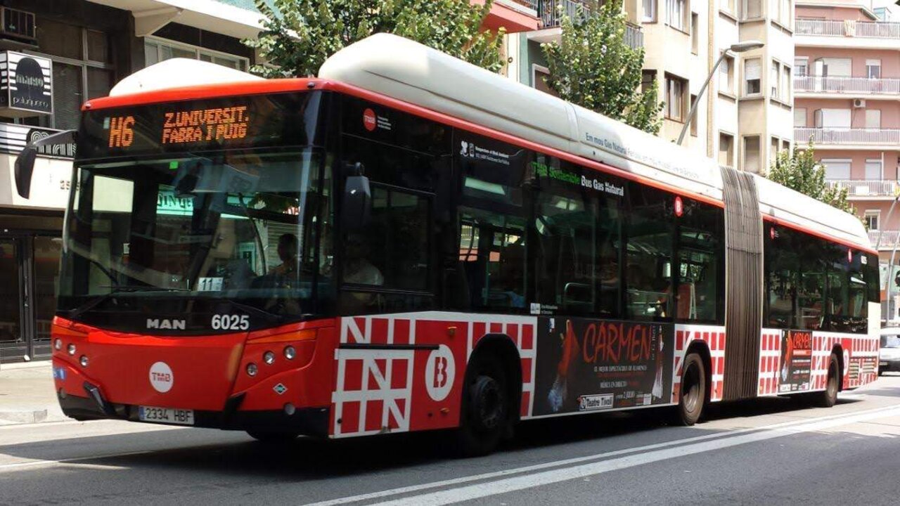 Bus Barcelona.