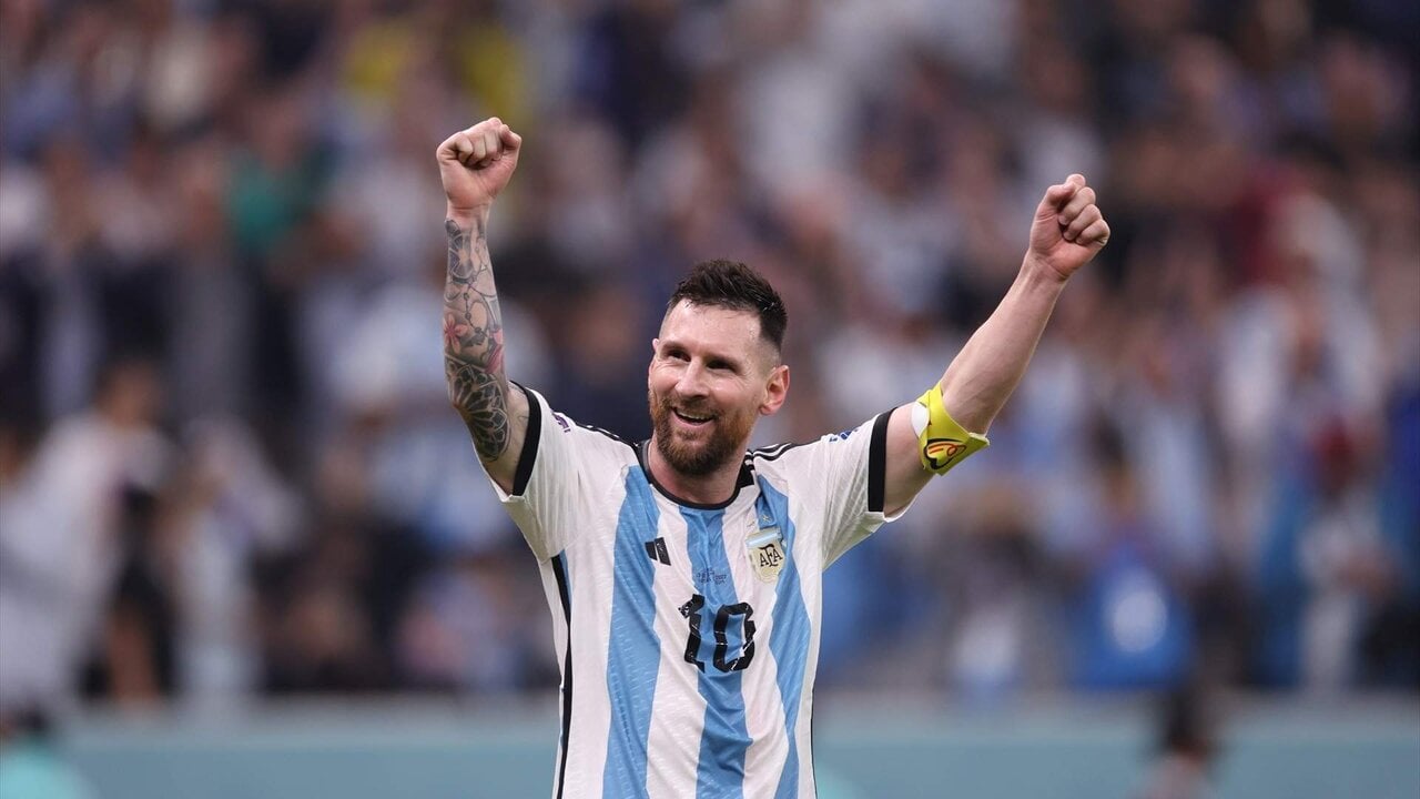 Un gol de Leo Messi con la selecci&oacute;n.