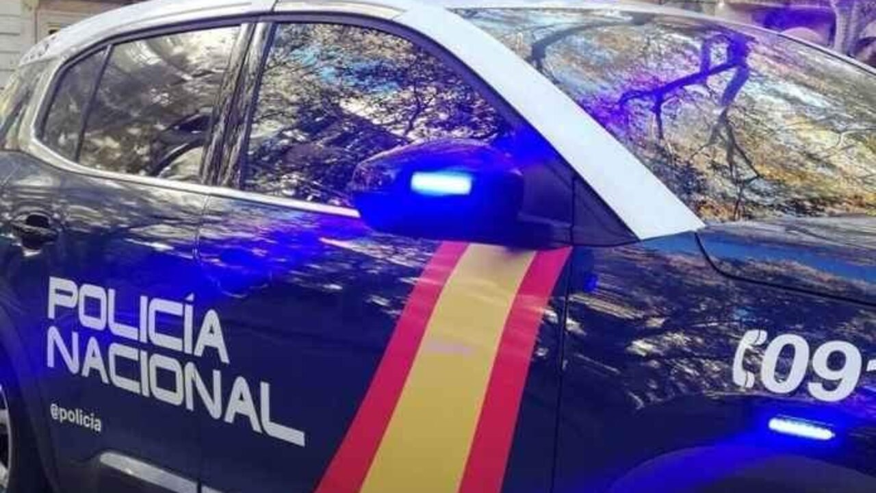 Coche patrulla de la Polic&iacute;a Nacional.