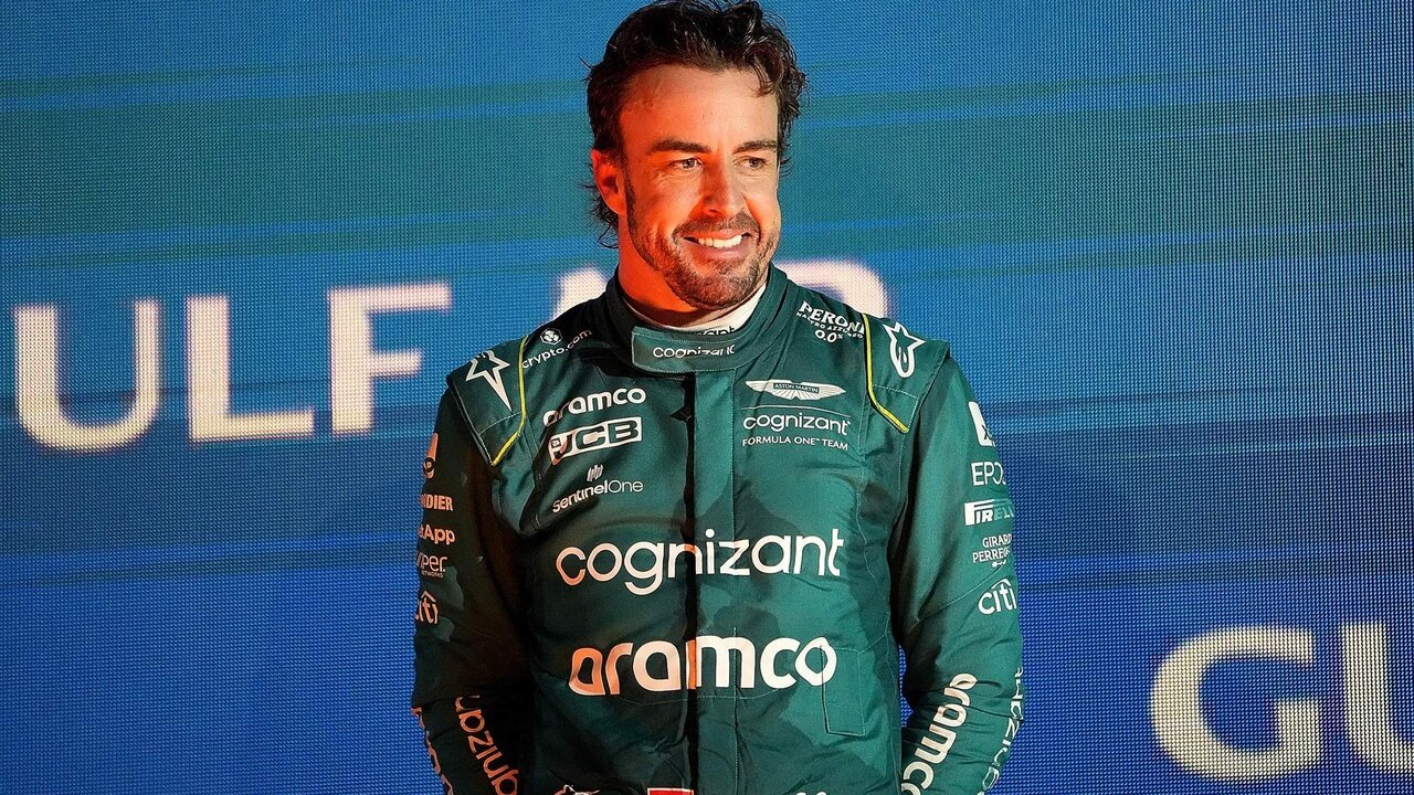 Fernando Alonso consigui&oacute; el tercer puesto en Bahrein este domingo.